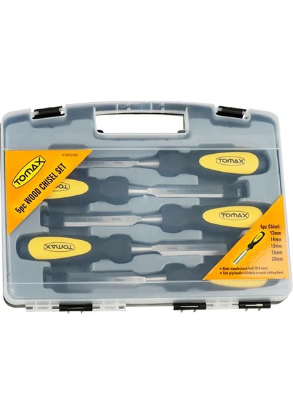 Iskarpela Takımı 5 Li - 12-14-16-18-20 mm