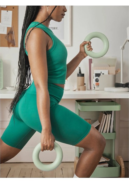 Dajlıen Antrenman Ağırlığı 3 kg Açık Yeşil Dökme Demir Halka fiyatları