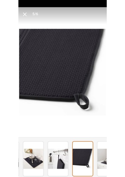 Çok Fonksiyonlu Bulaşık Kurutma Matı, 44X36 Cm, Şık ve Dayanıklı Tasarım indirimleri