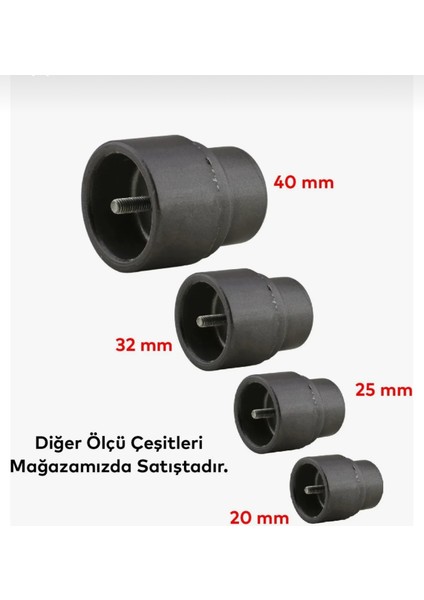 Pprc Plastik Boru Pafta Lokma Ucu 32 mm modelleri