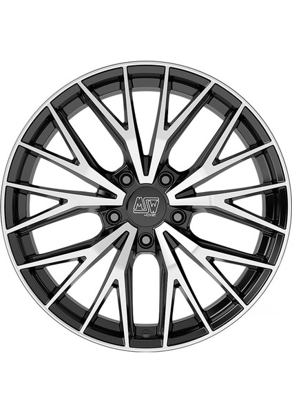 44 5X108 8,5X20 73,1 ET45 73,1 Gloss Black Full Polıshed Jant (4 Adet)