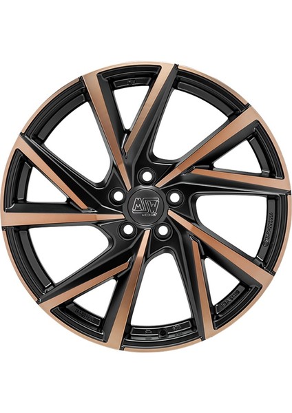 -80/5 5X112 8X19 ET38 66,56 Matt Black Full Polıshed Jant (4 Adet)