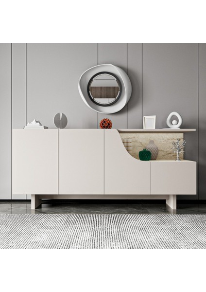 Alonex Home 180 cm Line Konsol, Modüler Konsol, Ekonomik Konsol, Tv Konsolu