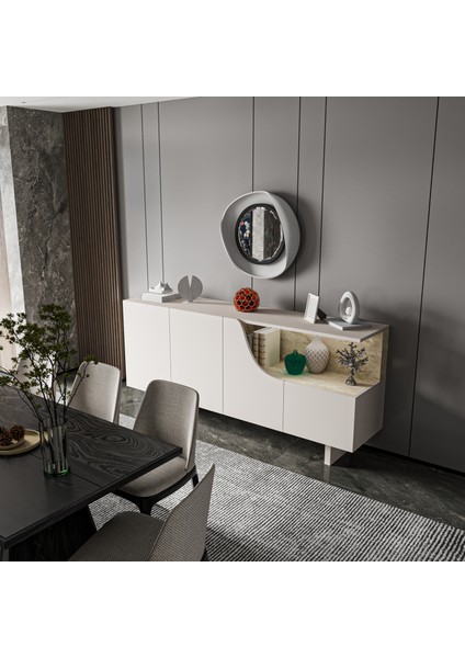 Alonex Home 180 cm Line Konsol, Modüler Konsol, Ekonomik Konsol, Tv Konsolu fırsatları
