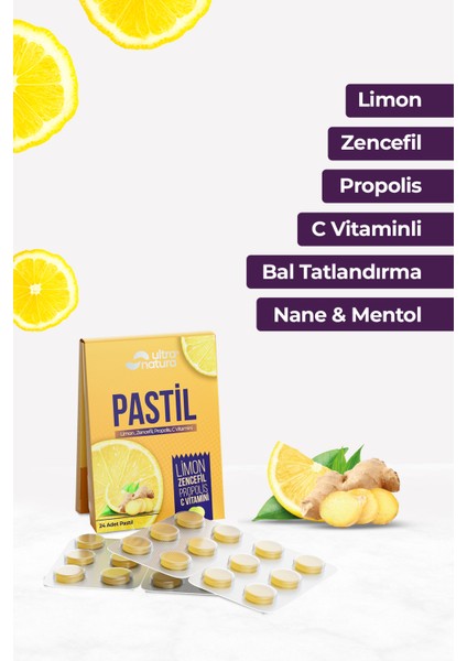 Limon & Zencefil Pastil modelleri