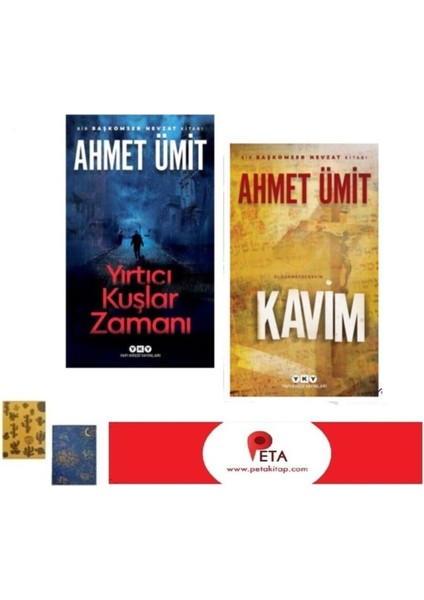 Yırtıcı Kuşlar Zamanı -Kavm( 2 Not Defteri - Peta Ayraç Hediye)