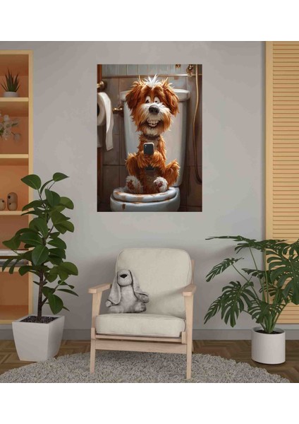 Kendinden Yapışkanlı Sevimli Dostlar Poster