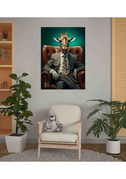 Kendinden Yapışkanlı Sevimli Dostlar Poster