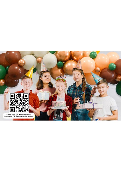 Balon Dekorasyon seti Jungle Orman temalı doğum günü parti seti 70 balon+ balon yapıştırıcı +balon zincirli set fiyatları