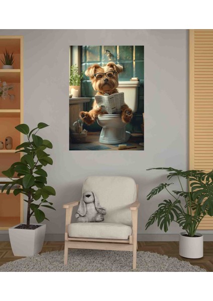 Kendinden Yapışkanlı Sevimli Dostlar Poster