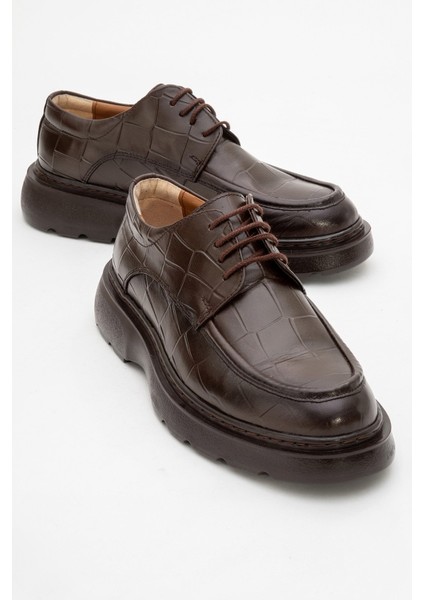 Hakiki Deri, Kalın Tabanlı, Eva Erkek Ayakkabı