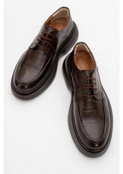 Hakiki Deri, Kalın Tabanlı, Eva Erkek Ayakkabı