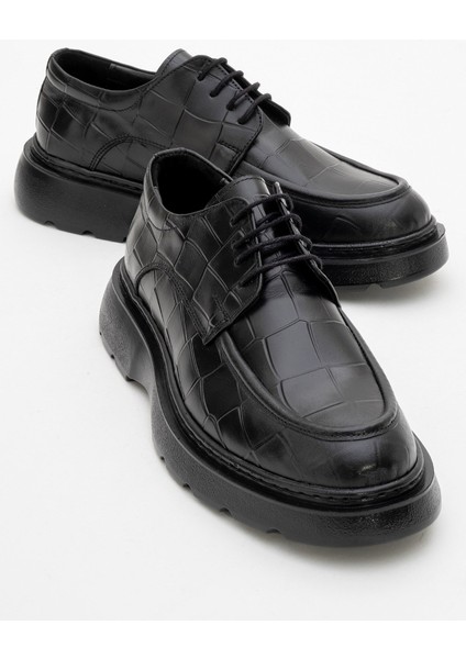 Hakiki Deri, Kalın Tabanlı, Eva Erkek Ayakkabı