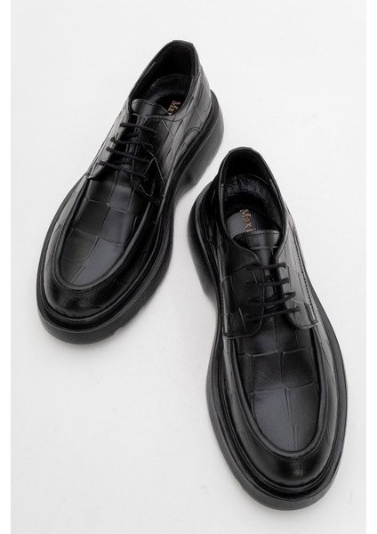 Hakiki Deri, Kalın Tabanlı, Eva Erkek Ayakkabı