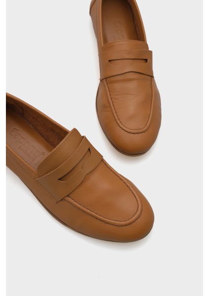 Deri Kadın Loafer