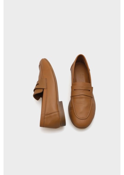 Deri Kadın Loafer
