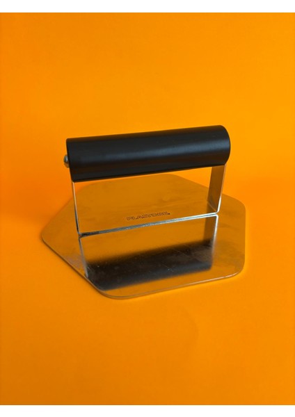 Smash Burger Presi Inox Paslanmaz Basic Altıgen (Hexa) (Köfte Ezme El Aleti 15CM)