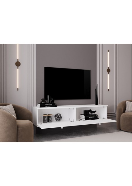 Melura Tv Ünitesi - Tv Sehpası 140 cm Duvara Monte %100 Mdf fiyatları