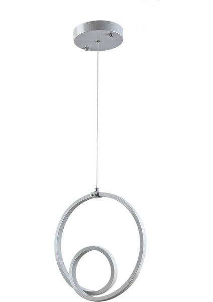 Joker Beyaz Ledli Tekli Sarkıt Avize