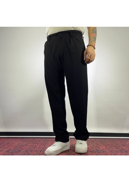 Pile Detaylı Baggy Kumaş Pantolon fiyatları