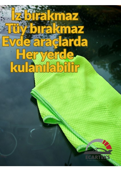 Mikrofiber Oto Cam Temizlik Bezi Baklava Desen Çok Amaçlı Mutfak,banyo ve Cam Bezi Toz Leke Bırakmaz modelleri