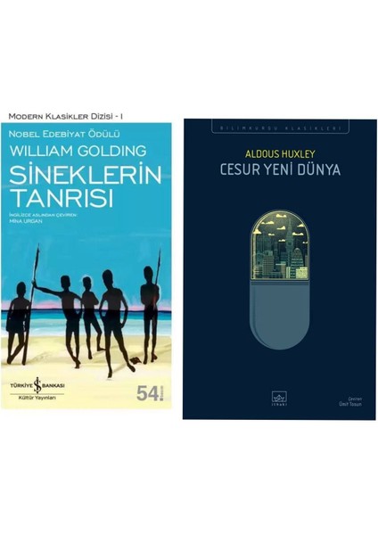 Sineklerin Tanrısı - Sir William Gerald Golding - Cesur Yeni Dünya - Aldous Huxley