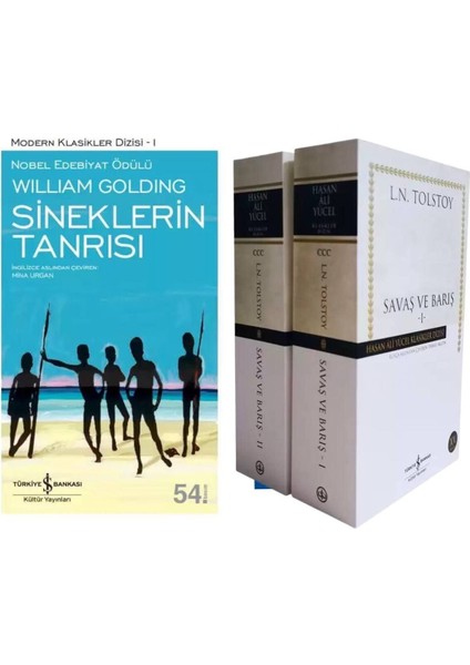 Sineklerin Tanrısı - Sir William Gerald Golding - Savaş ve Barış - L. N. Tolstoy