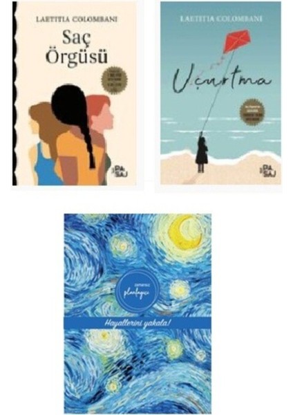 Set Zamansız Planlayıcı - Hayallerini Yakala Saç Örgüsü - Uçurtma