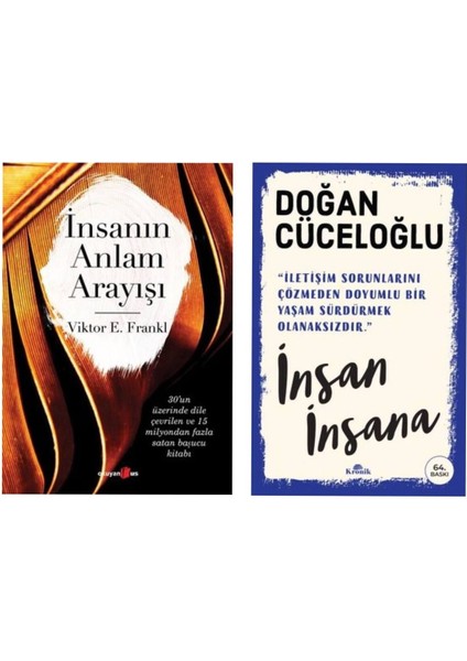 Insanın Anlam Arayışı Viktor Emil Frankl - Insan Insana - Doğan Cüceloğlu