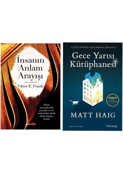 Insanın Anlam Arayışı Viktor Emil Frankl - Gece Yarısı Kütüphanesi Matt Haig