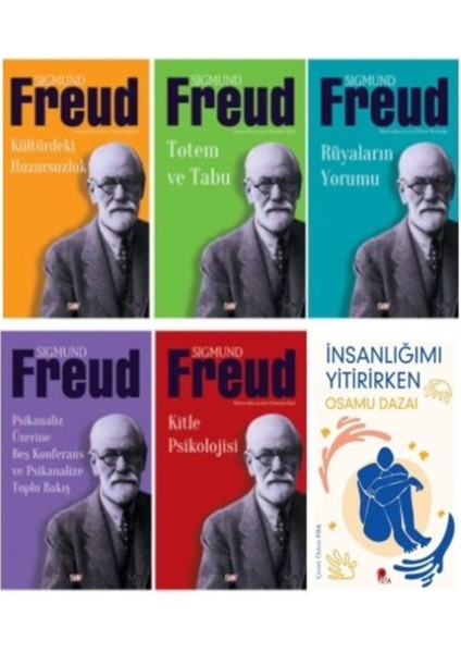Sıgmund Freud Kültürdeki Huzursuzluk – Totem ve Tabu – Rüyaların Yorumu +4 Kitap 1 Kitap Hediye