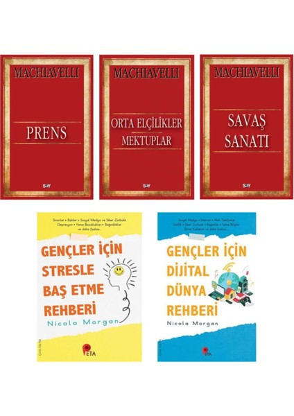 Machıavellı Prens – Orta Elçilikler Mektuplar – Savaş Sanatı +2 Kitap Hediye