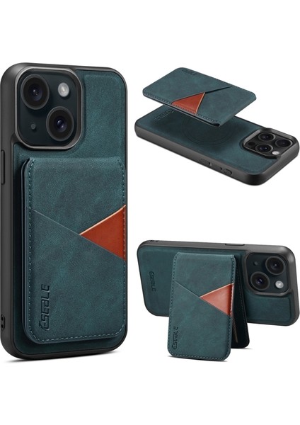 iPhone 13 Kılıf Msafe Şarj Özellikli Kartlıklı Retro Suni Deri Kapak fiyatları