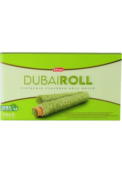 Dubai Roll Gofret 18 Gr. 10 Adet (1 Kutu) modelleri