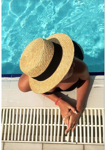 Ithal Vip Doğal Hasır Şapka Ayarlanabilinir modelleri