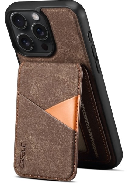 iPhone 13 Kılıf Msafe Şarj Özellikli Kartlıklı Retro Suni Deri Kapak fırsatları