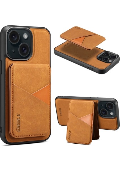 iPhone 13 Kılıf Msafe Şarj Özellikli Kartlıklı Retro Suni Deri Kapak fiyatları