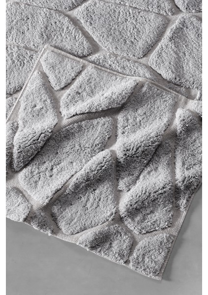 Grano Banyo Paspas Seti Gri modelleri