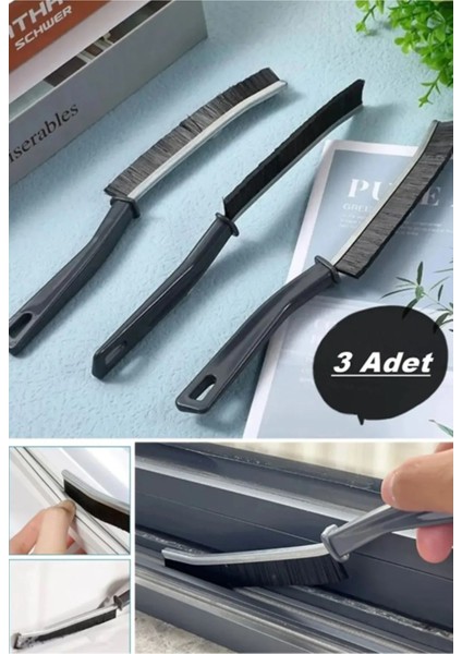 Ikili ve Temizlik Seti, 3 Fırça, Tel Bez, Bulaşık Temizliği Için Ideal Seçenek fiyatları