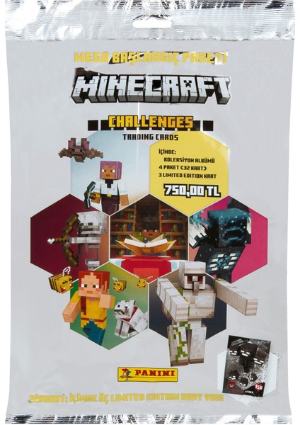 Minecraft 4 2025 Tcg Mega Başlangıç Paketi