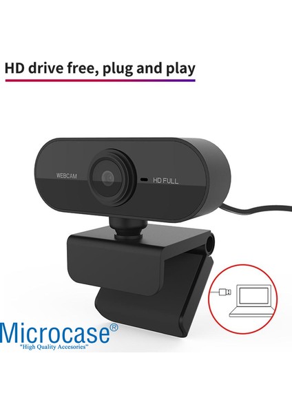 1080P 360 Dönerli Mandal Kıskaçlı Full Hd Webcam Kamera ZR811 - AL5148 fiyatları