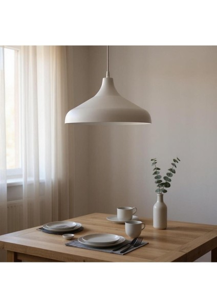 Bora Sıvama Metal Tekli Avize