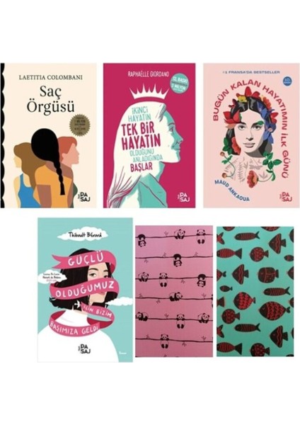 Saç Örgüsü-Ikinci Hayatın Tek Bir Hayatın Olduğunu Anladığında Başlar +2 Kitap-Defter Hediye