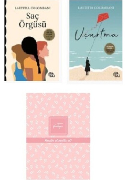 Set Zamansız Planlayıcı - Kendin Ol Mutlu Ol Saç Örgüsü - Uçurtma fiyatları