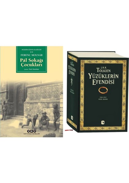 Pal Sokağı Çocukları- Ferenc Molnar - Yüzüklerin Efendisi Tek Cilt Özel Basım - J. R. R. Tolkien