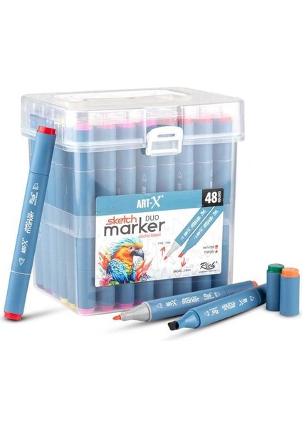 Art-X Sketch Marker Duo 48li Set 18049