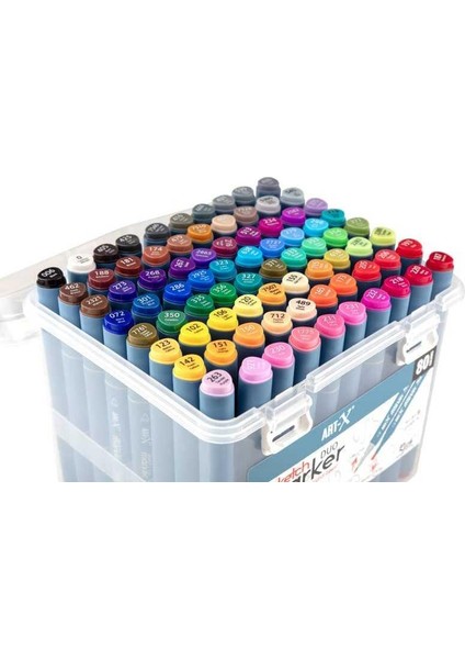 Art-X Sketch Marker Duo 80 Li Set 18051 modelleri