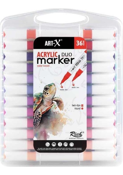Art-X Acrylıc Marker Duo 36lı Set 18058 fiyatları