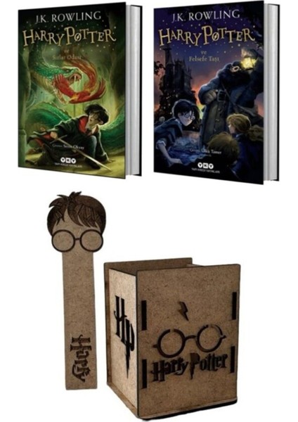 Harry Potter ve Sırlar Odası – Harry Potter ve Felsefe Taşı – Harry Potter Kalemlik ve Ayraç Hediye