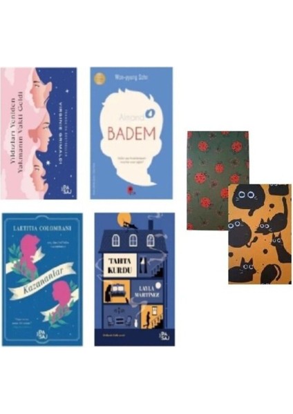 Set Yıldızları Yeniden Yakmanın Vakti Geldi - Badem - Kazananlar - Tahta Kurdu-2 Not Defteri Hediye